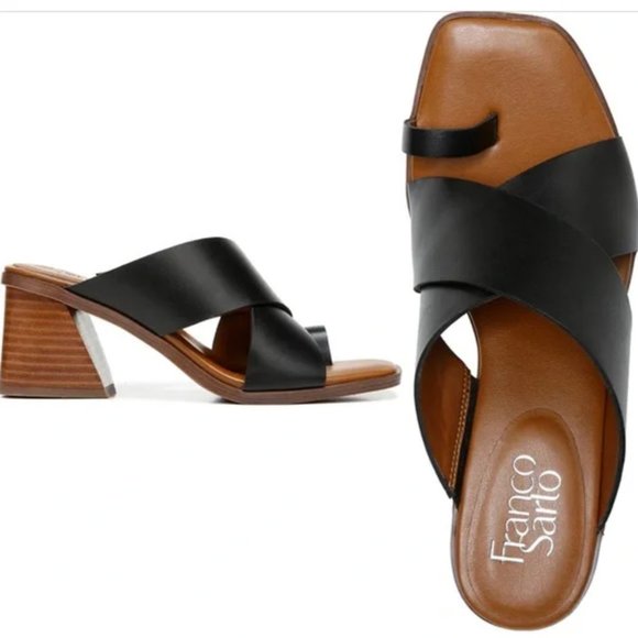 Franco Sarto Safia Block Heel Sandal - Picture 1 of 6